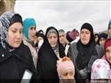 ''TƏZƏ PİR'' MƏSCİDİNDƏ DİNDARLAR AKSİYA KEÇİRİB 