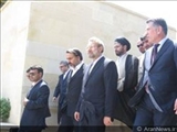 Əli Laricani günorta namazını Gəncədə Şah Abbas məscidində qılıb