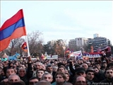 Ermənistan müxalifəti mitinq keçirir