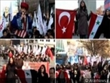 ANKARADA SURİYAYA DƏSTƏK AKSİYASI KEÇİRİLİB  