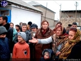 Evləri söküləcək ailələr Bakıda aksiya keçiriblər 