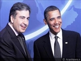 Gürcüstan prezidenti Ağ Evdə Obama ilə görüşüb 