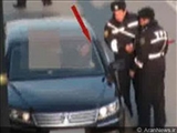 Yol polisləri rüşvət alarkən yaxalandı