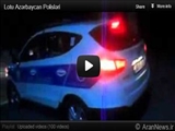 AZƏRBAYCANDA YOL POLİSİ SÜRÜCÜNÜ DÖYDÜ 