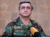 Sarkisyan Şuşaya gəlib