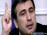 Saakaşvilinin məhkəməyə verilməsi tələbi ilə aksiya keçirilib