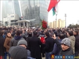Bu gün Bakıda, Şəhidlər Xiyabanında 20 Yanvar şəhidlərinin xatirəsi anıldı