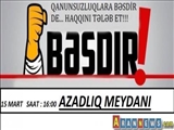 Bu gün Azadlıq meydanında mitinq olacağı gözlənilir