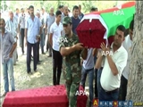 Ermənilərin snayperlə vurduğu Azərbaycan hərbçisi Ağdamda dəfn edilib