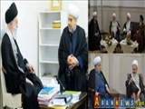 QMİ Sədri Iran Islam Respublikasinin Ali Lideri Ayətullah əl-üzma Seyid Əli Xamenei ilə görüşüb