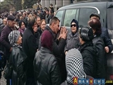 Milli Məclisin qarşısında Şəhid ailələri aksiya keçirdi