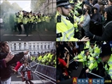 Londonda Kamerona qarşı aksiya keçirilir