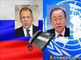 Lavrov və Pan Gi Mun Arasinda Telefoni danışığlar aparilib