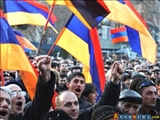Ermənistanda etiraz aksiyasi keçirilib
