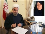 İran Prezidenti yeni xanım vitse-prezident təyin edib