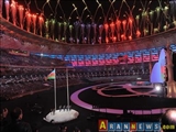 Bakı Olimpiya Stadionunda IV İslam Həmrəyliyi Oyunlarının təntənəli açılış mərasimi olub