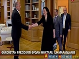 Gürcüstan prezidenti Əfqan Muxtarlının xanımını qəbul edib