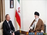 Prezident İlham Əliyev İran İslam Respublikasının ali rəhbəri Ayətulah Xamenei ilə görüşüb