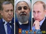 İran, Türkiyə və Rusiya prezidentləri Soçidə görüşəcək