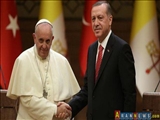 3500 nəfərlik mühafizə ilə Türkiyə prezidentinin 59 ildən sonra Vatikan ziyarəti