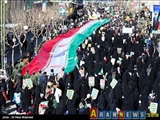 İran İslam inqilabının 39-cu ildönümündə milyonlarla insan meydanlara çıxıb