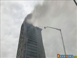 Bakıda ''Trump Tower'' yanır (yenilənib)