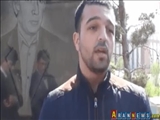 Cəbhəçi gənc Elmar Hüseynovun məzarı başındakı çıxışına görə şərlənib həbs olundu