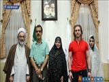 İranın Rəşt şəhərində İslamı qəbul edən rusiyalı gənc