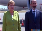 Angela Merkelin Ermənistan səfəri başlayıb