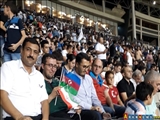 Qarabağ Forumunda iştirak edən iranlı heyət idman stadionunda “Qarabağ Ağdam” klubunu təşviq edib