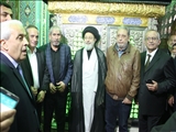 Azərbaycanın siyasi və mədəni şəxsiyyətləri Təbrizin şəhid imam cüməsini ziyarət edib