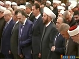 Bəşar Əsəd Peyğəmbərin (s) mövlud mərasimində iştirak edib 