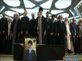 Ali Rəhbər Ayətullah Haşimi Şahrudiyə cənazə namazı qıldı