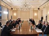 Prezident İlham Əliyev: "Minsk qrupunun digər üzvləri gec də olsa, Bəyanatın mətninə müsbət münasibətlərini bildiriblər"